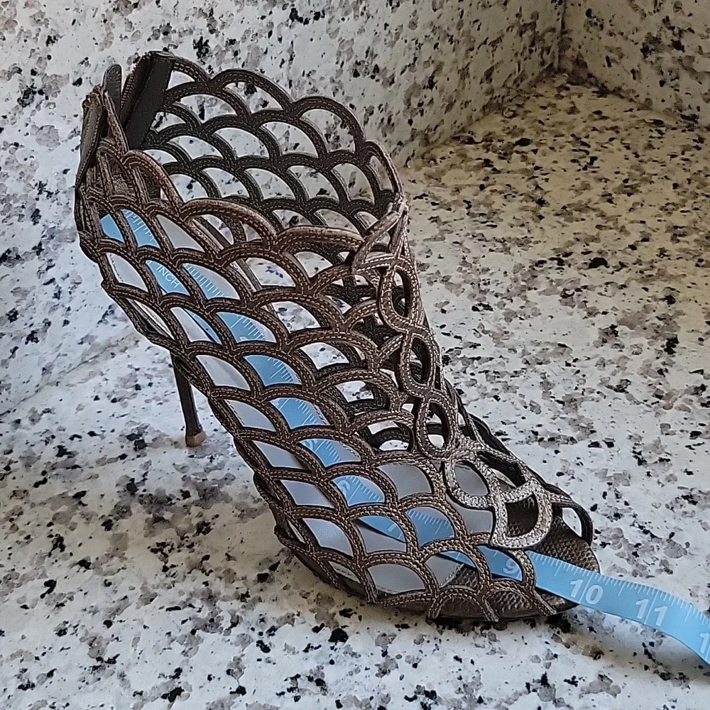 Exquisite pair of Sergio Rossi heels sz 9 - Picture 15 of 15